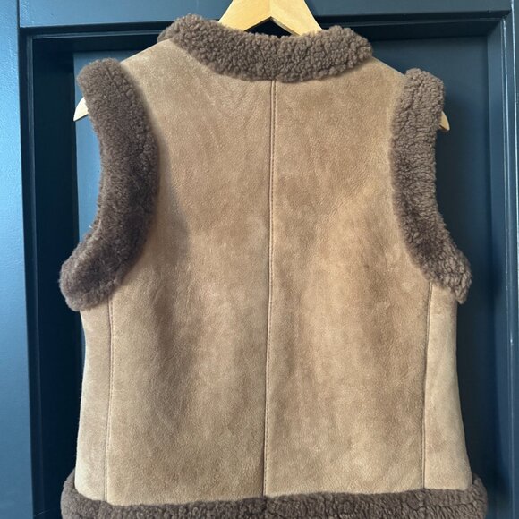 Stunning Vintage Shearling Vest - Picture 7 of 7